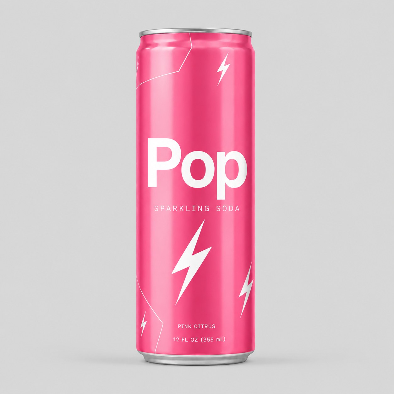 Canette Pop vue de face